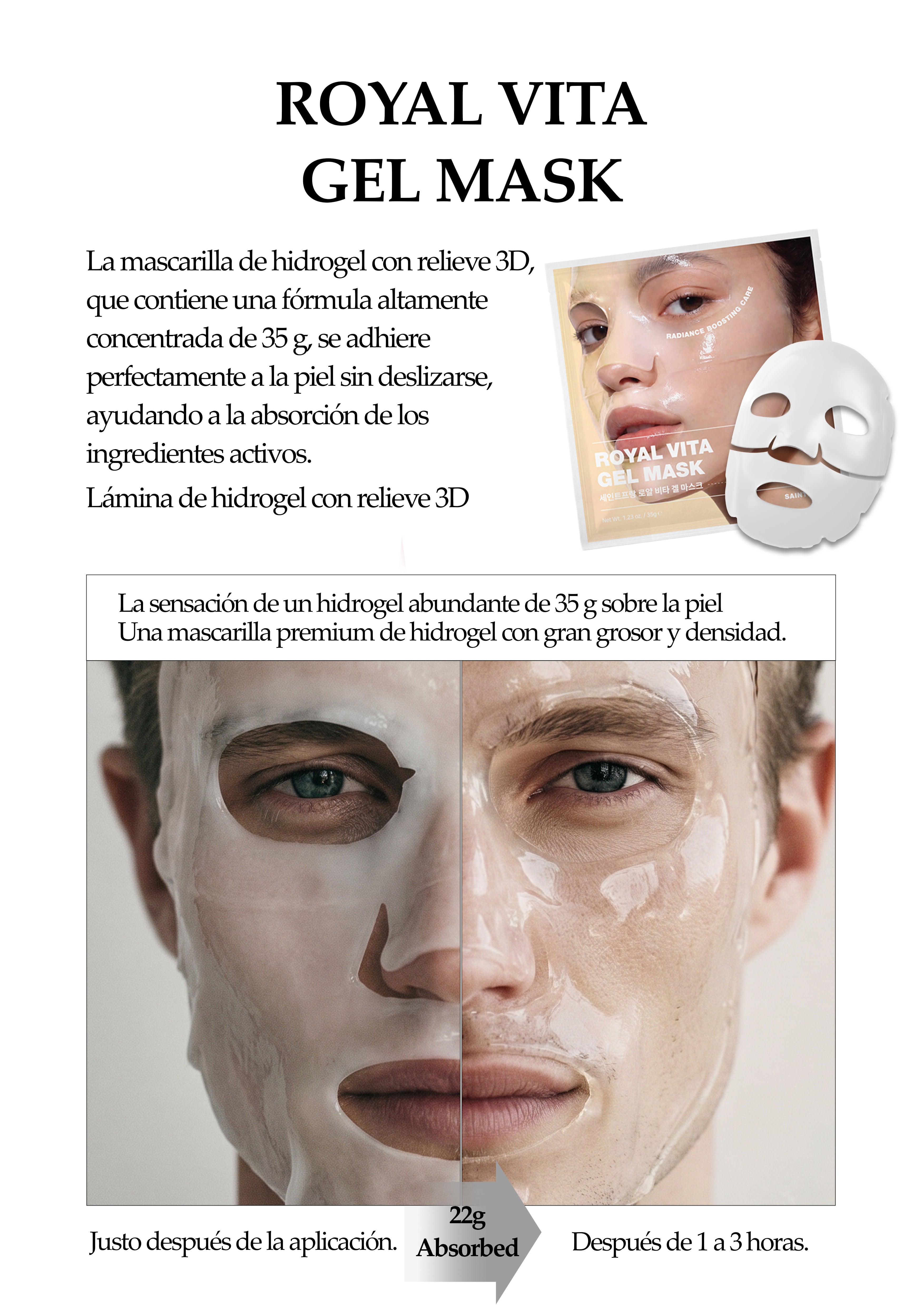 [Saintfran] Saintfran Royal Vita Gel Mascarilla