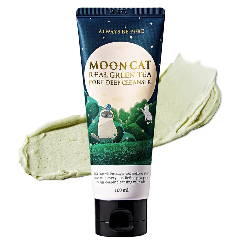 [Always be Pure] Mooncat Real Green Tea Limpiador Profundo de Poros 100ml