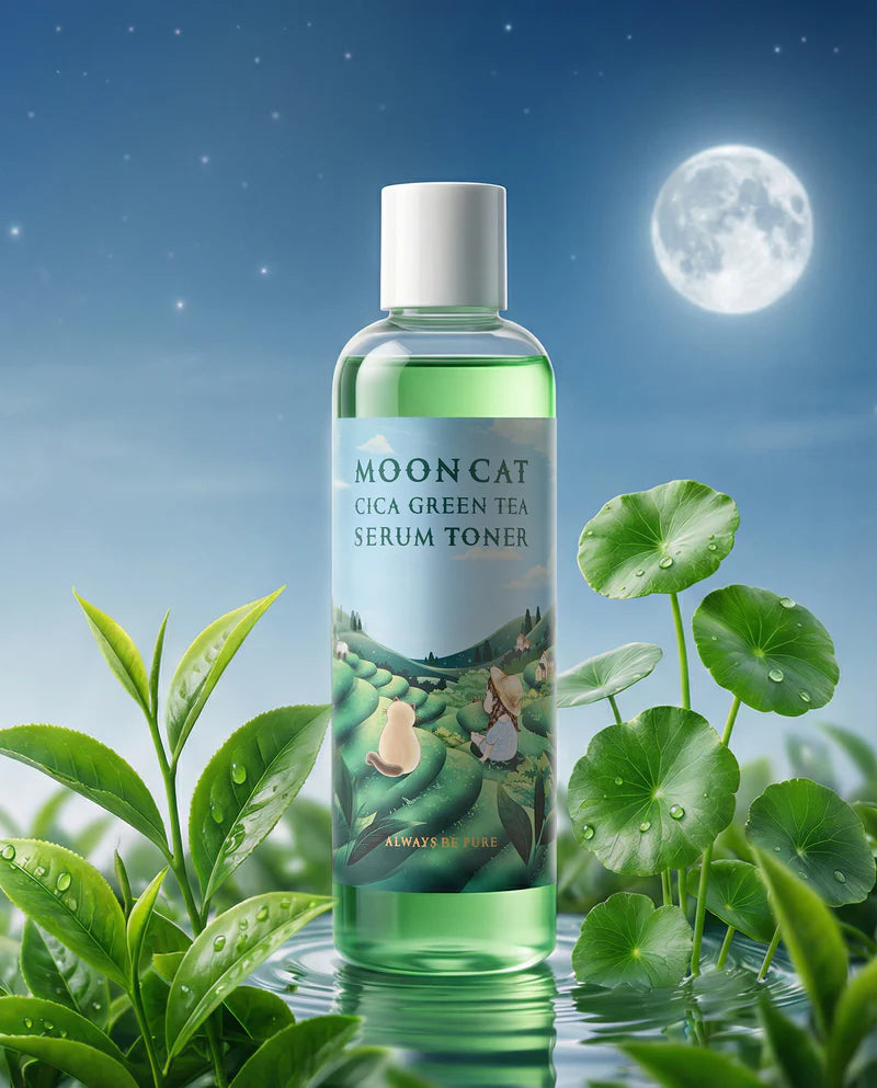 [Always be Pure] Mooncat Cica Green Tea Sérum Tónico 300ml