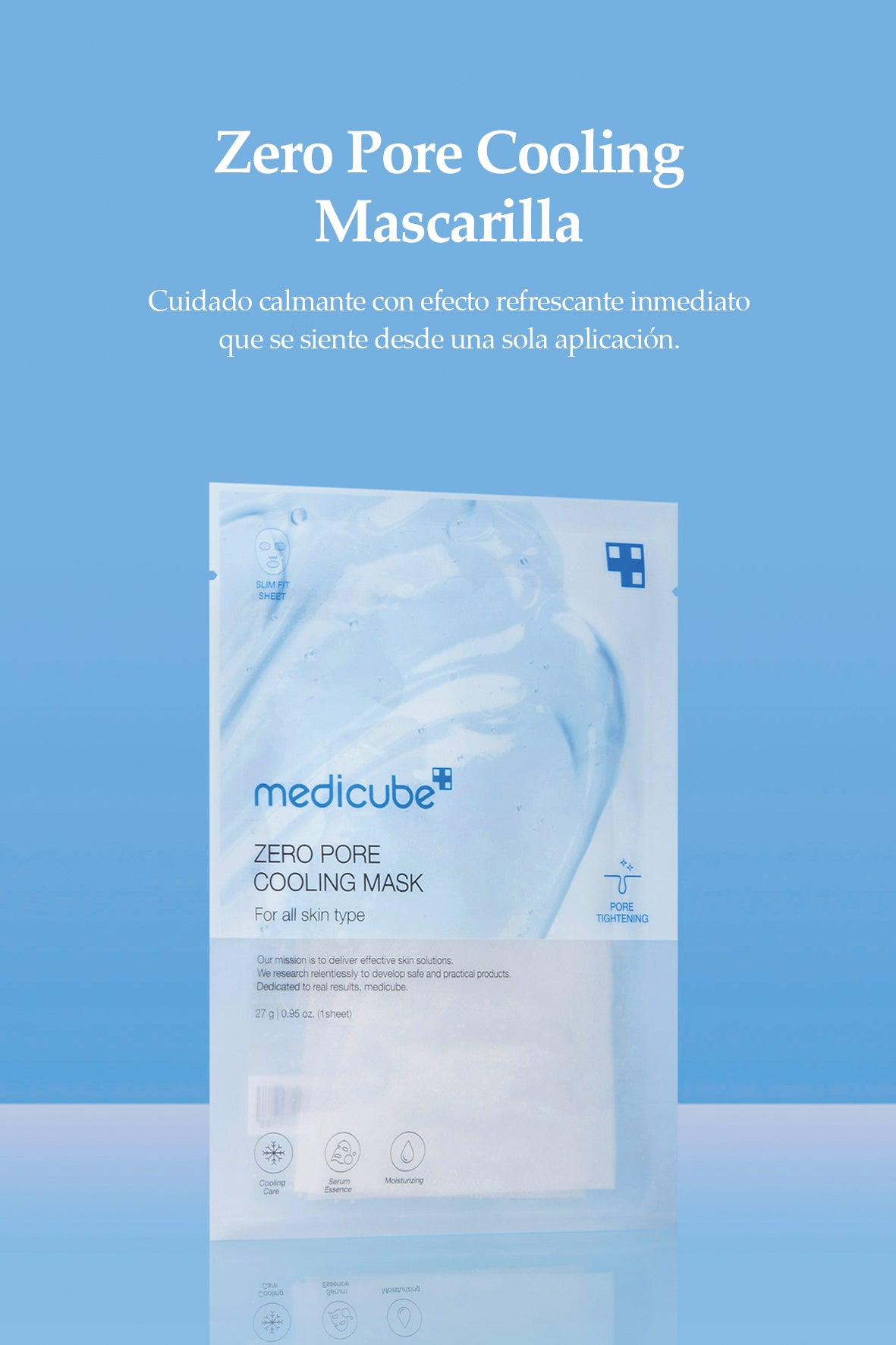 [Medicube] Zero Poros Mascarilla Refrescante 27g