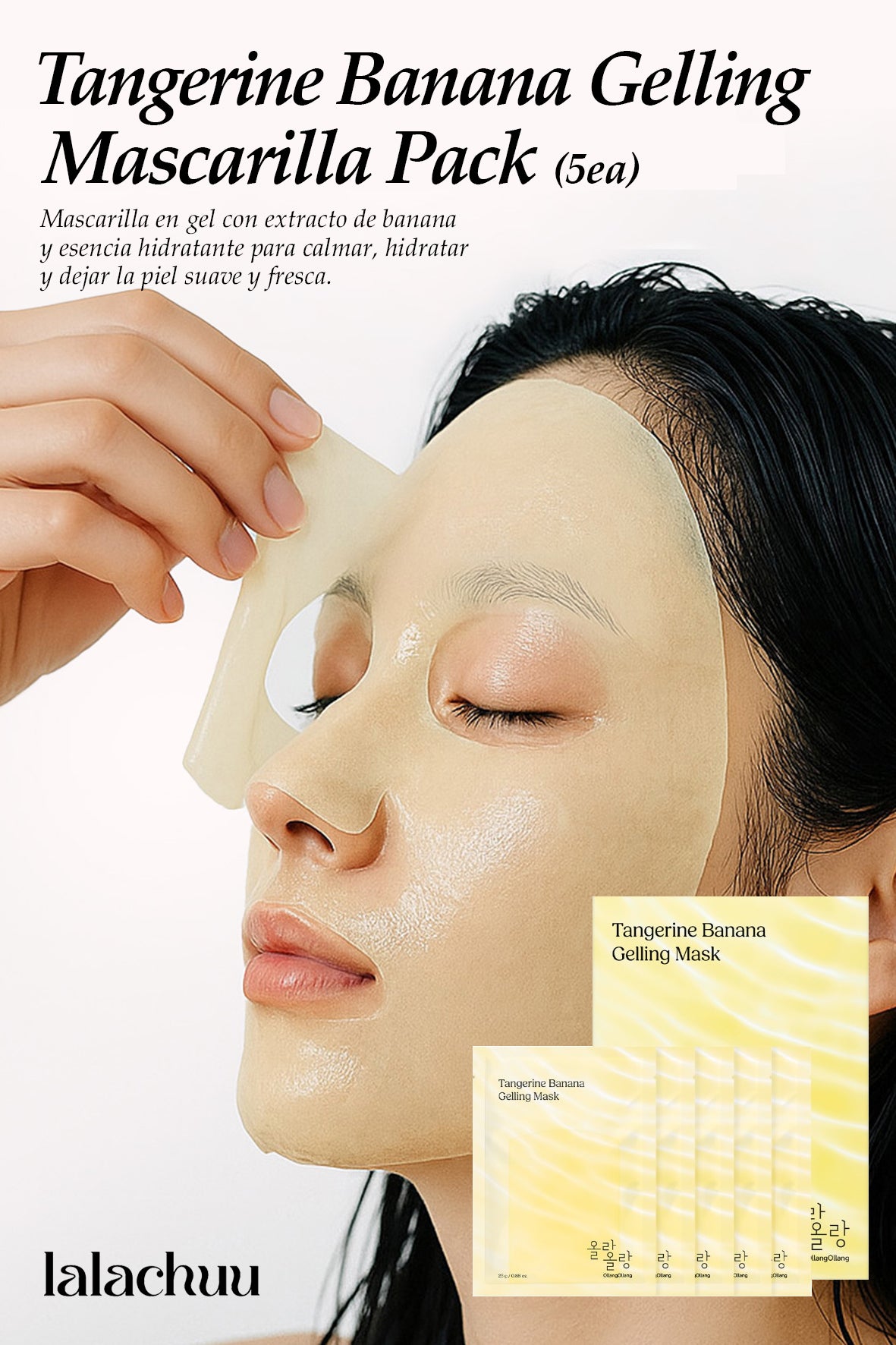 [Ollang Ollang] Tangerine Banana Gelling Mascarilla Pack