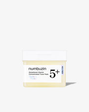 [Numbuzin] No.5 Glutathione Vitamin Concentrated Tónico Almohadillas