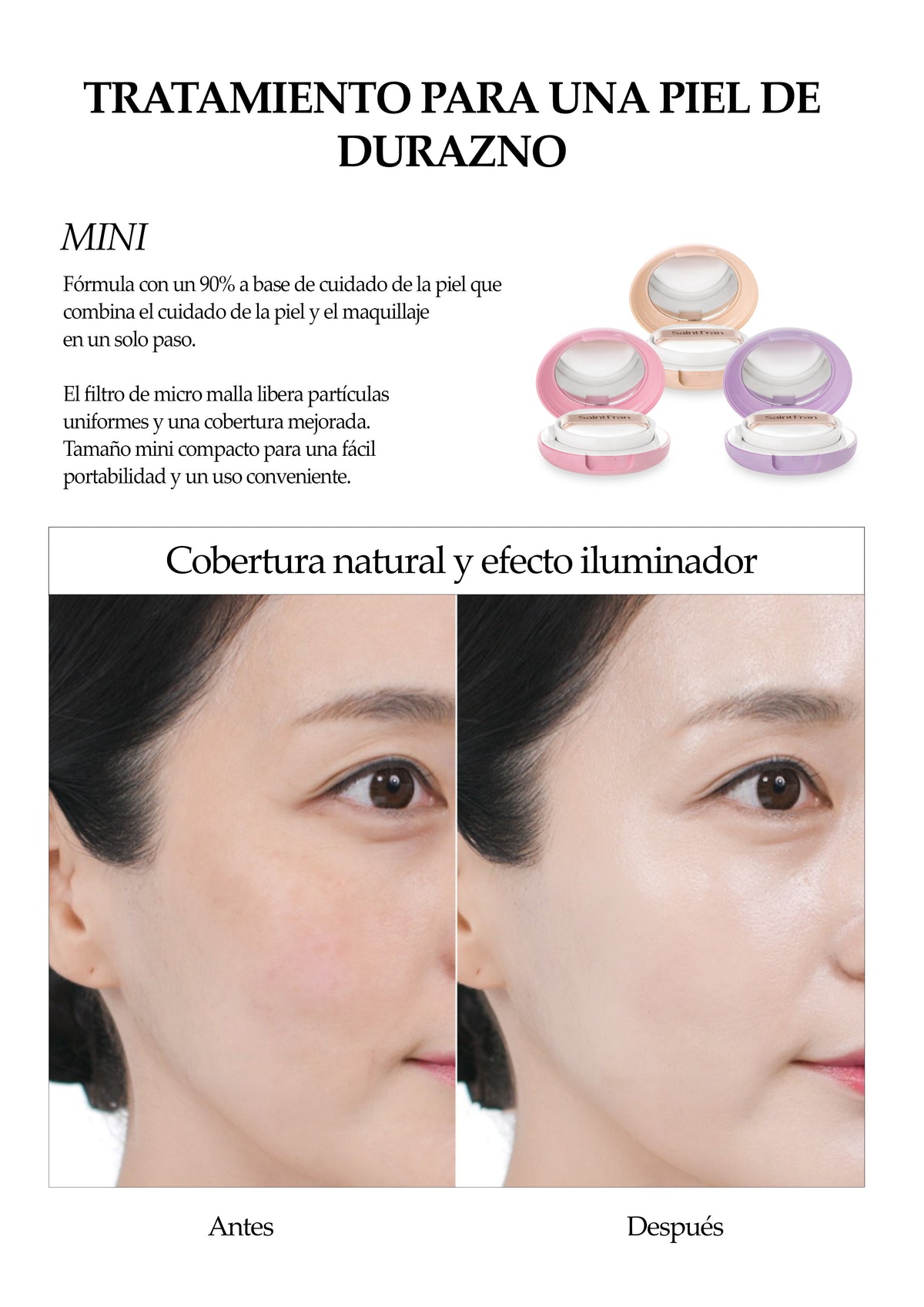 [SaintFran] Saintfran W GLOW MESH CUSHION 5g #23 (mini)