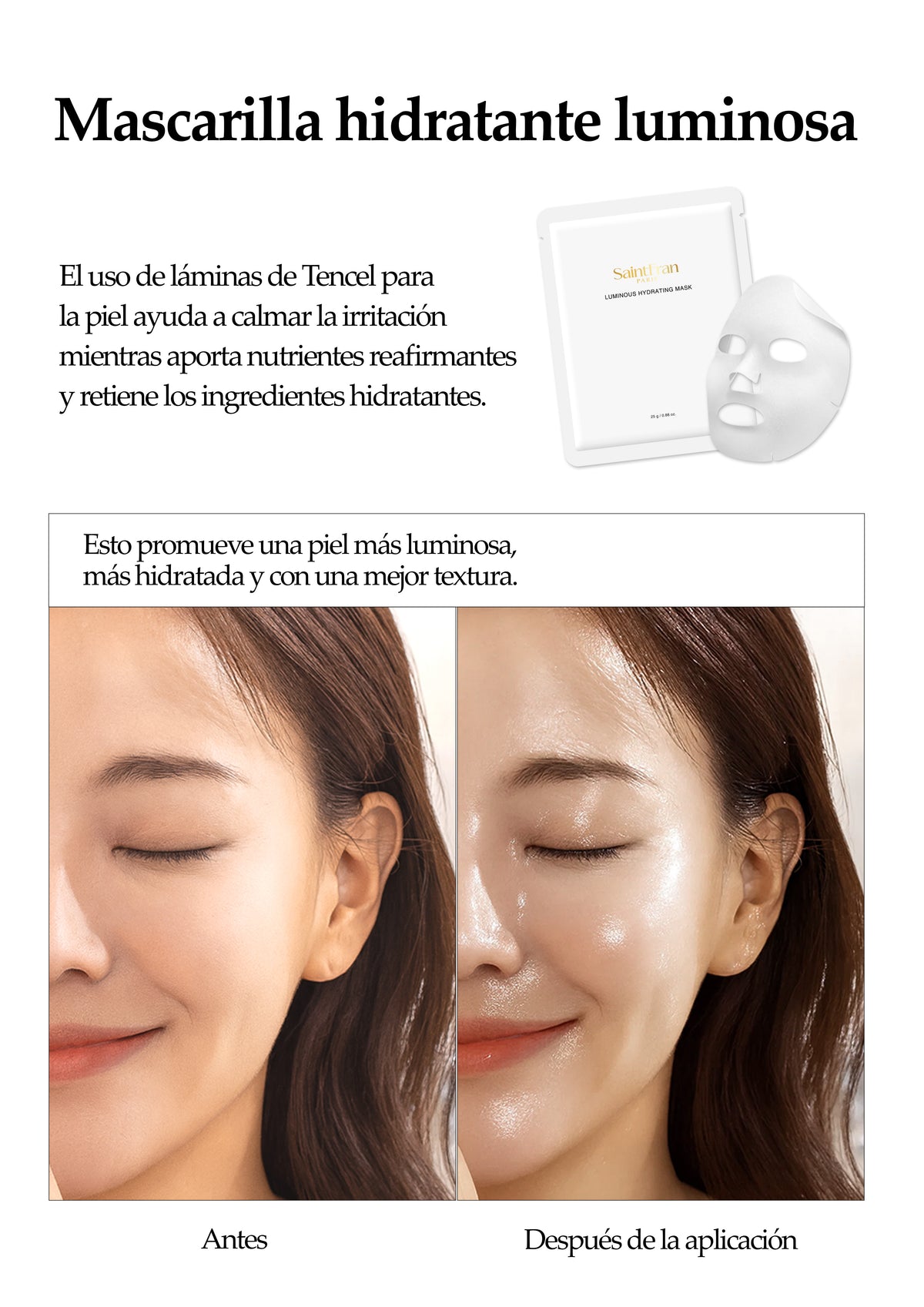[Saintfran] Saintfran Luminous Mascarilla Hidratante 25g