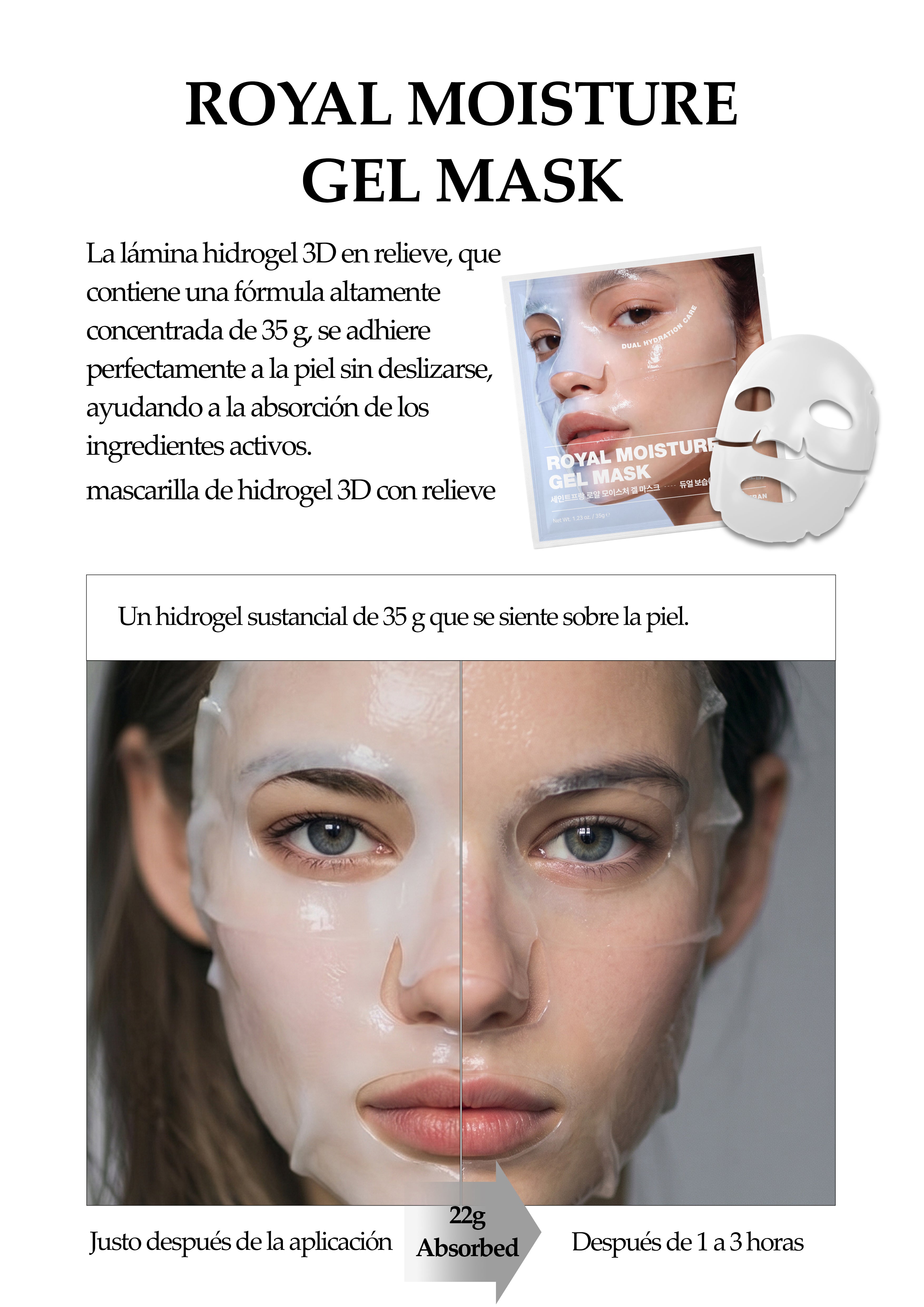 [Saintfran] Saintfran Royal Moisture Gel Mascarilla