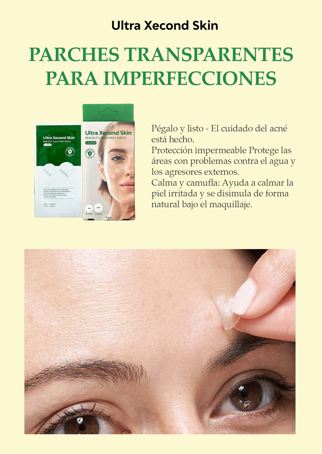 [Ultra Xecond Skin] Ultra Xecond Skin Perfect Clear Spot Parche-Calmante  1 EA