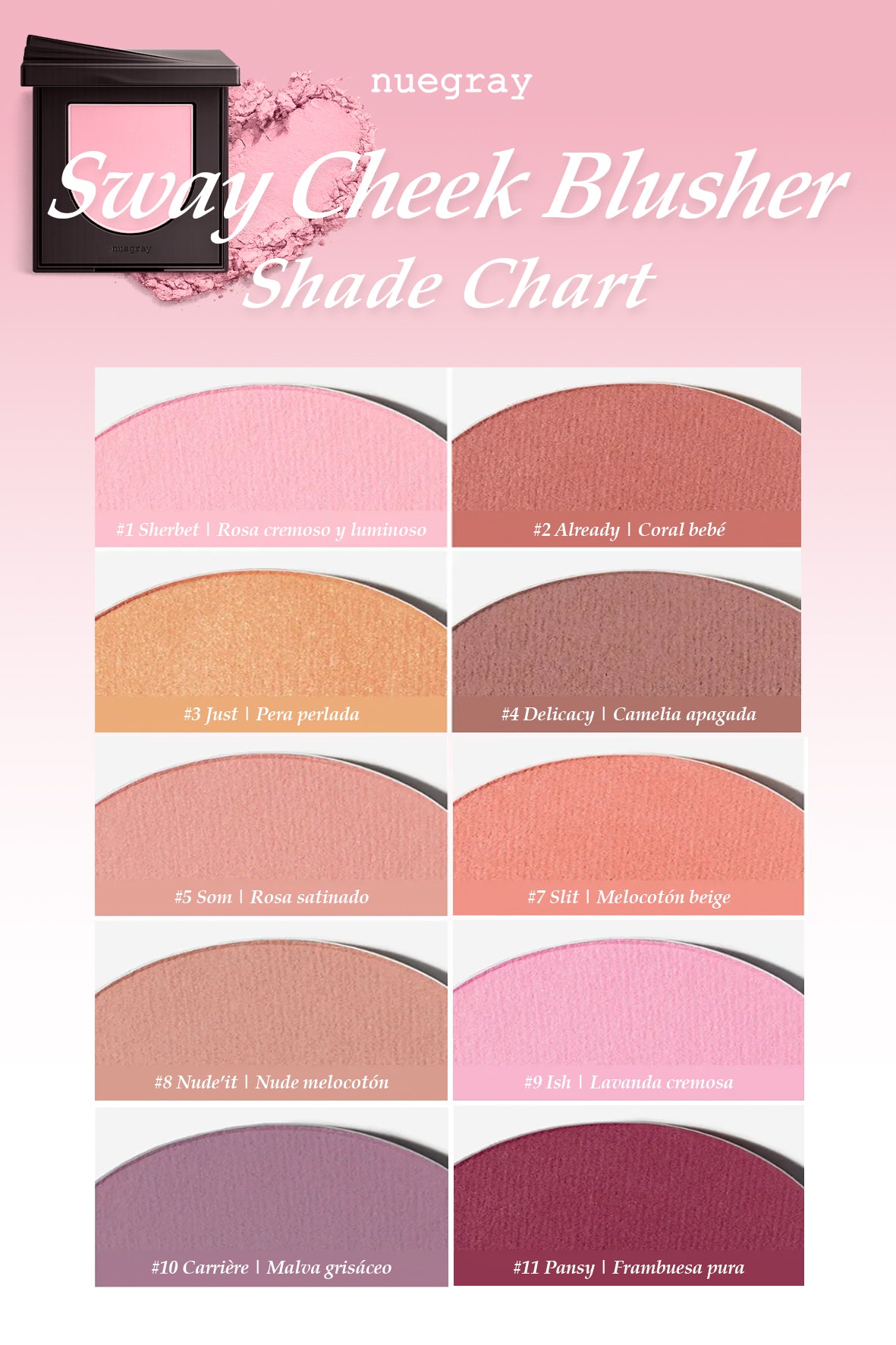 [Nuegray] Sway Rubor #8 Nude'It 6.3g