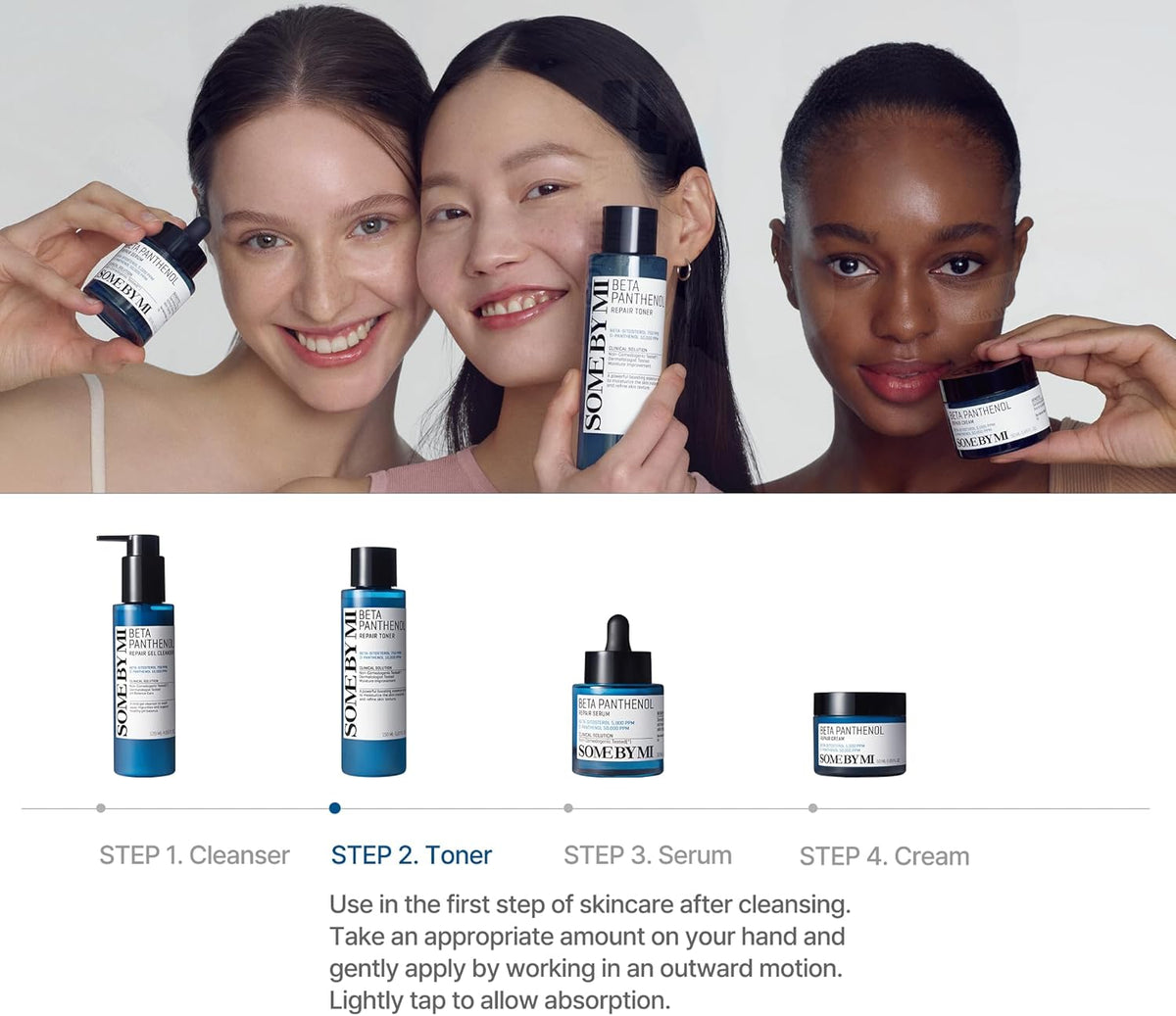 [SOMEBYMI]  Tóner Reparador de Beta Panthenol 150ml