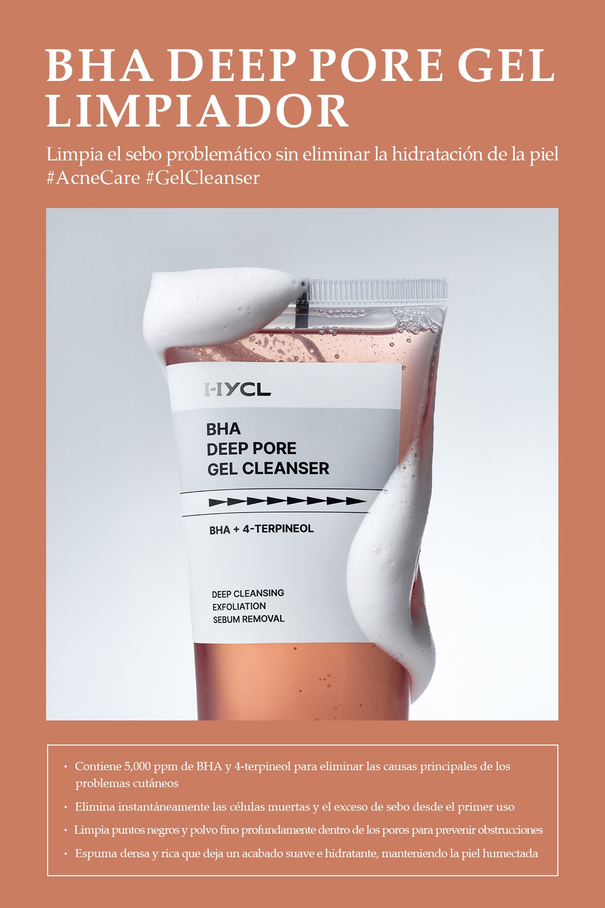 [HYCL] BHA Gel Limpiador de Poros Profundos 150ml