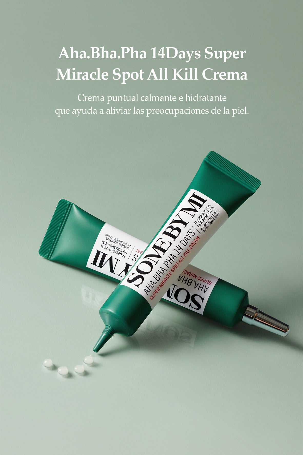 [SOMEBYMI] AHA.BHA.PHA Crema Milagrosa Super All Kill para Imperfecciones de 14 Días 30ml
