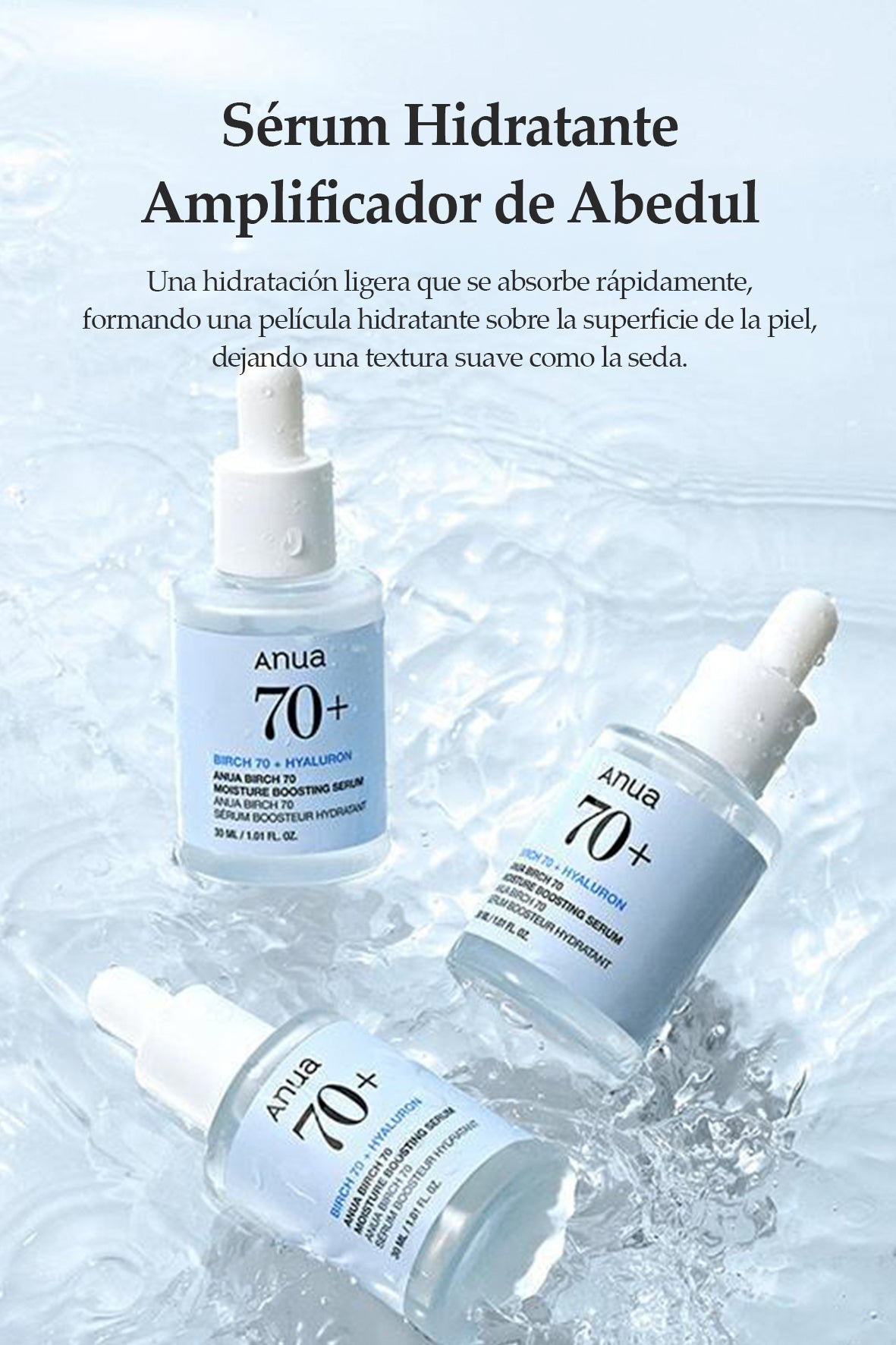 [ANUA] Sérum Hidratante Amplificador de Abedul 30ml