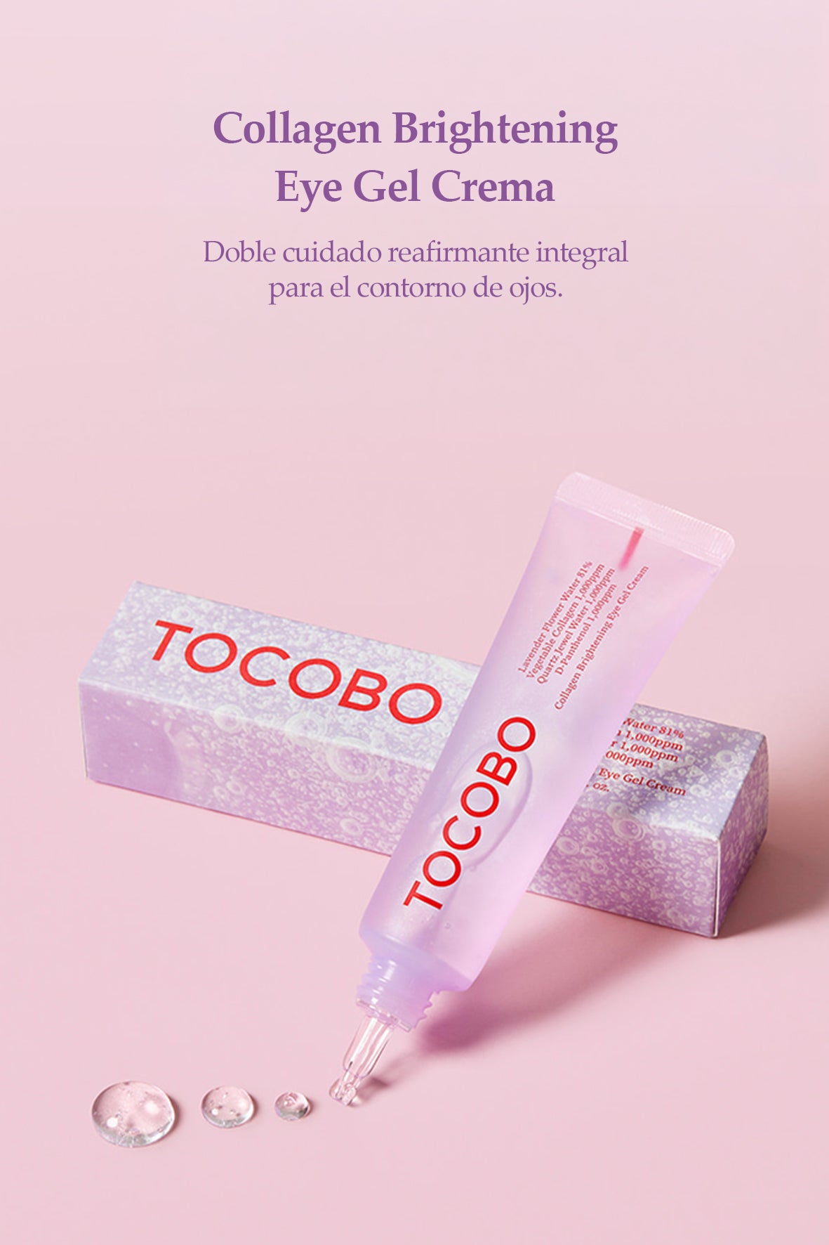[TOCOBO] Collagen Crema Gel de Ojos Iluminadora 30ml