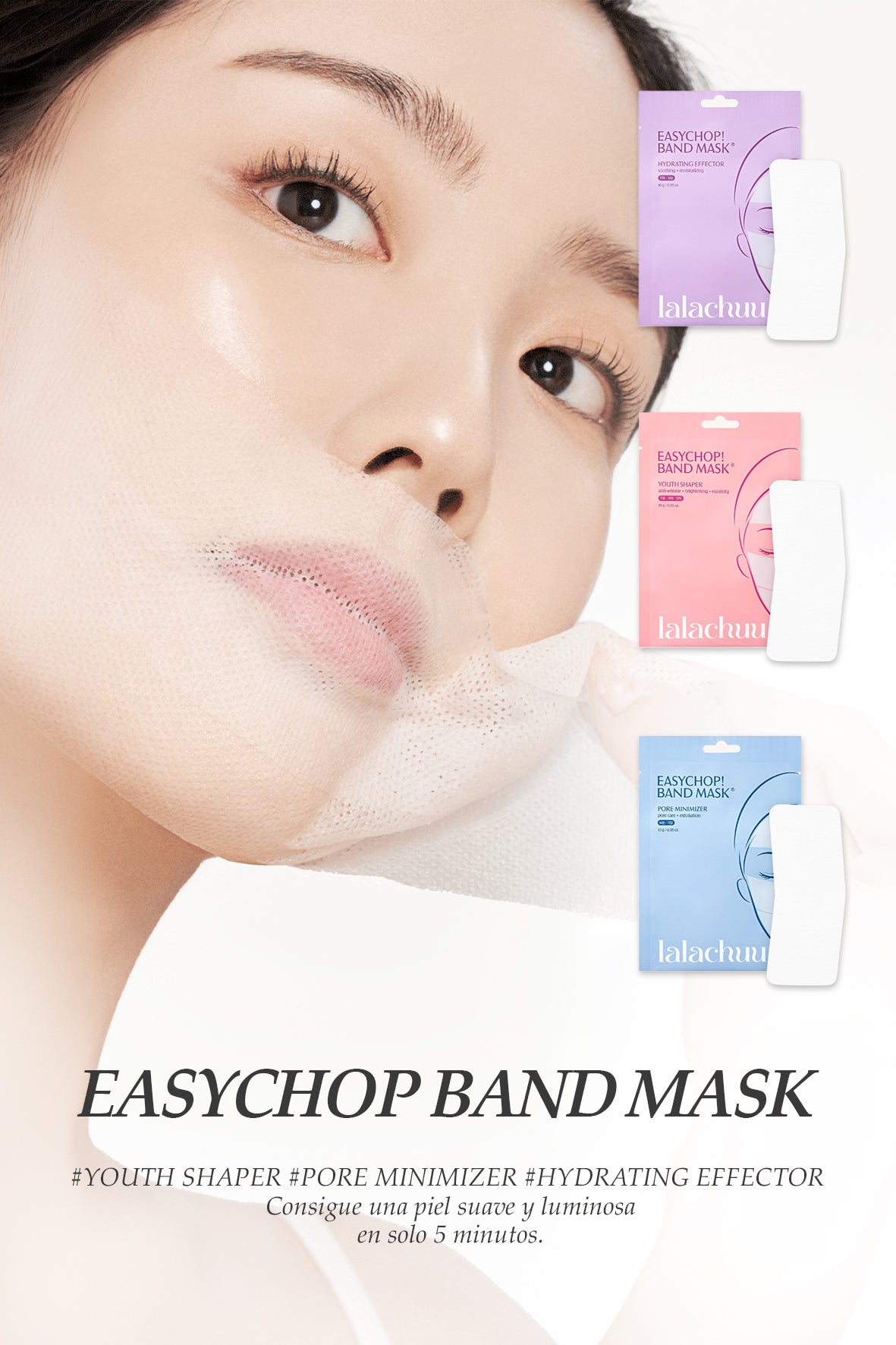 [LALACHUU] Easychop Band Mascarilla #Minimizador de Poros 10g