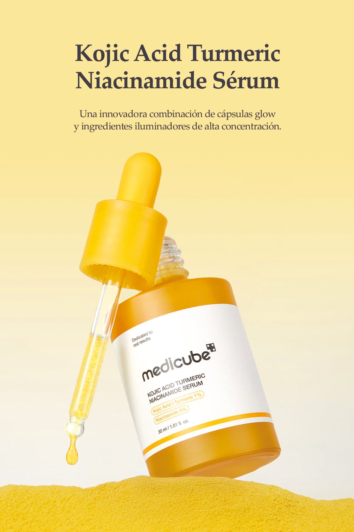 [Medicube] Kojic Acid Turmeric Niacinamide Sérum 30ml
