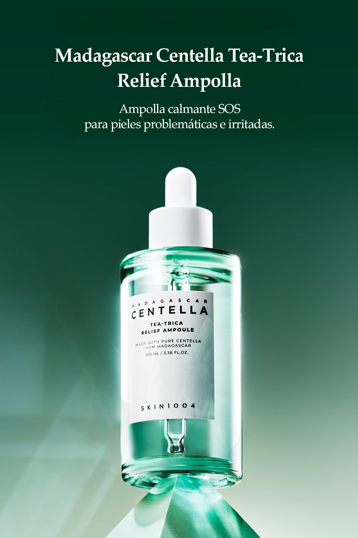 [SKIN1004] Madagascar Centella Tea-Trica Relief Ampolla 100ml