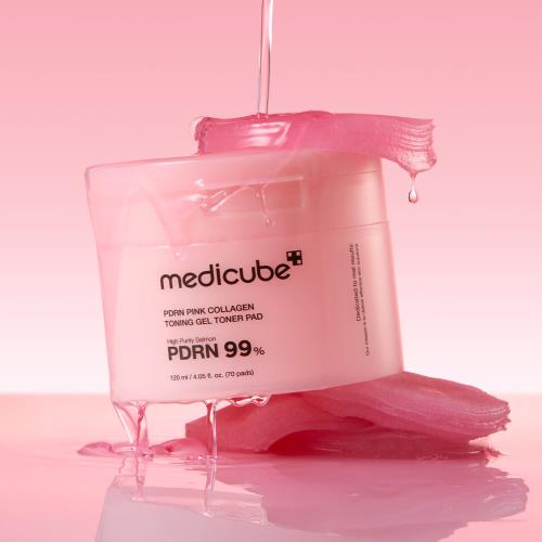 [Medicube] PDRN Pink Collagen Toning Gel Almohadilla 120ml