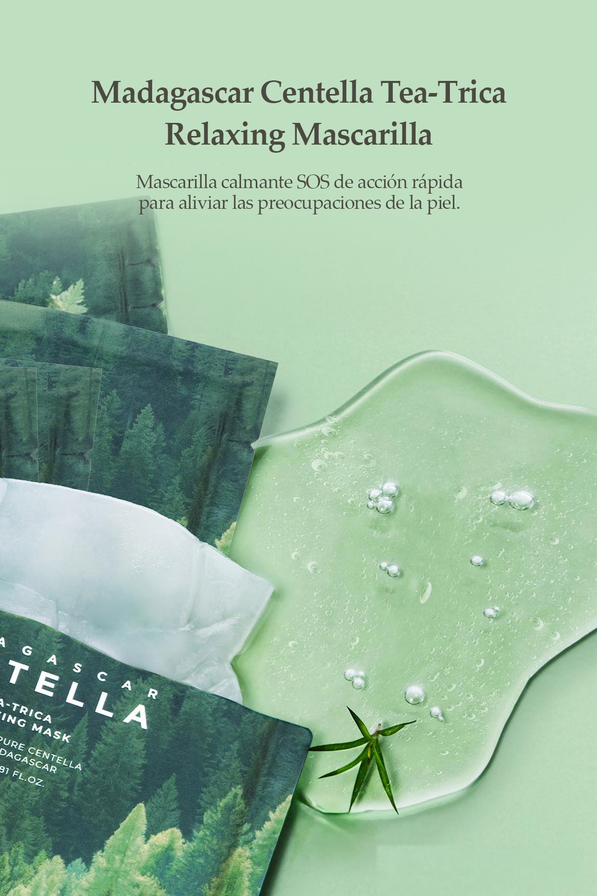 [SKIN1004] Madagascar Centella Tea-Trica Relaxing Mascarilla 24ml