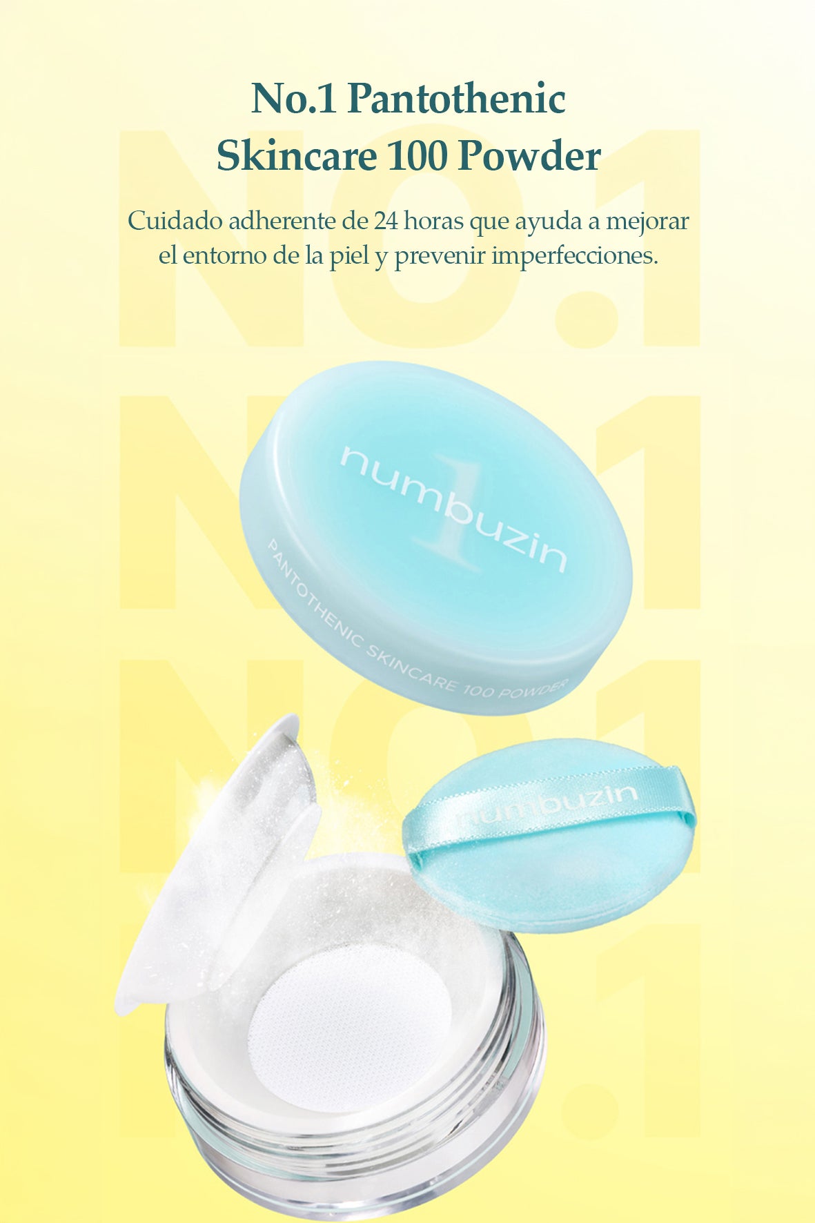 [Numbuzin] No.1 Polvo Skincare Pantoténico 100 7g