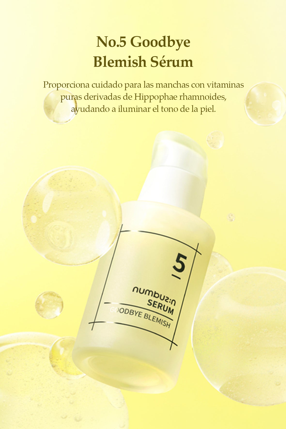[Numbuzin] No.5 Sérum de Adiós a las Imperfecciones 50ml