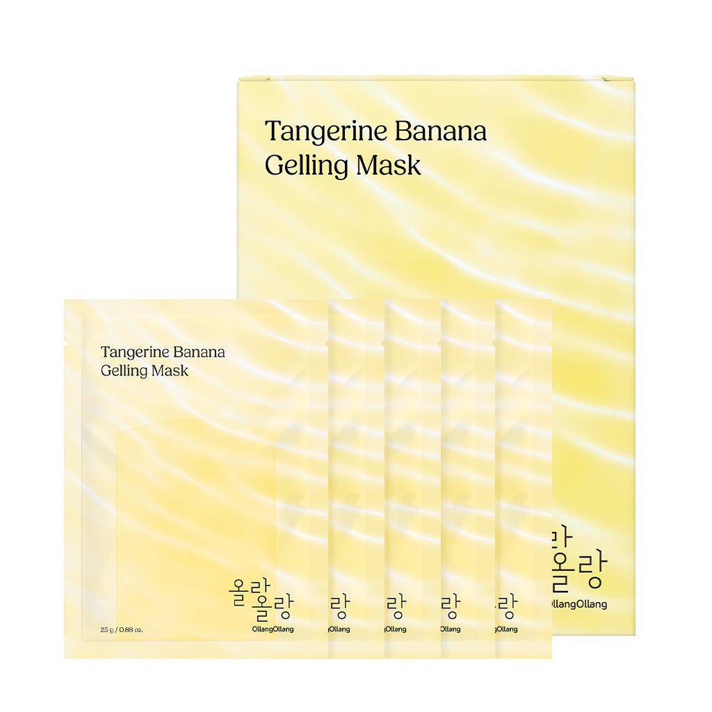 [Ollang Ollang] Tangerine Banana Gelling Mascarilla Pack
