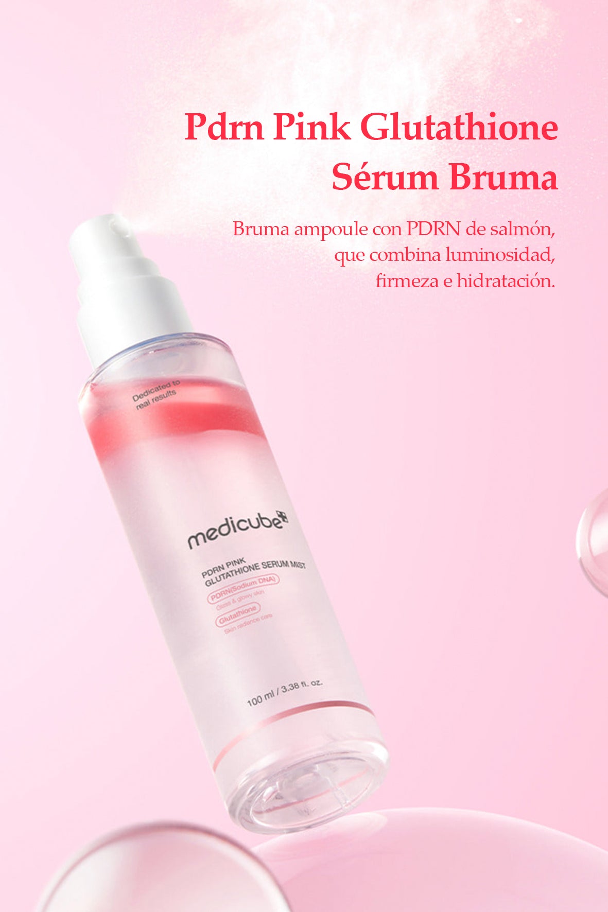 [Medicube] PDRN Pink Glutathione Sérum Bruma 100ml