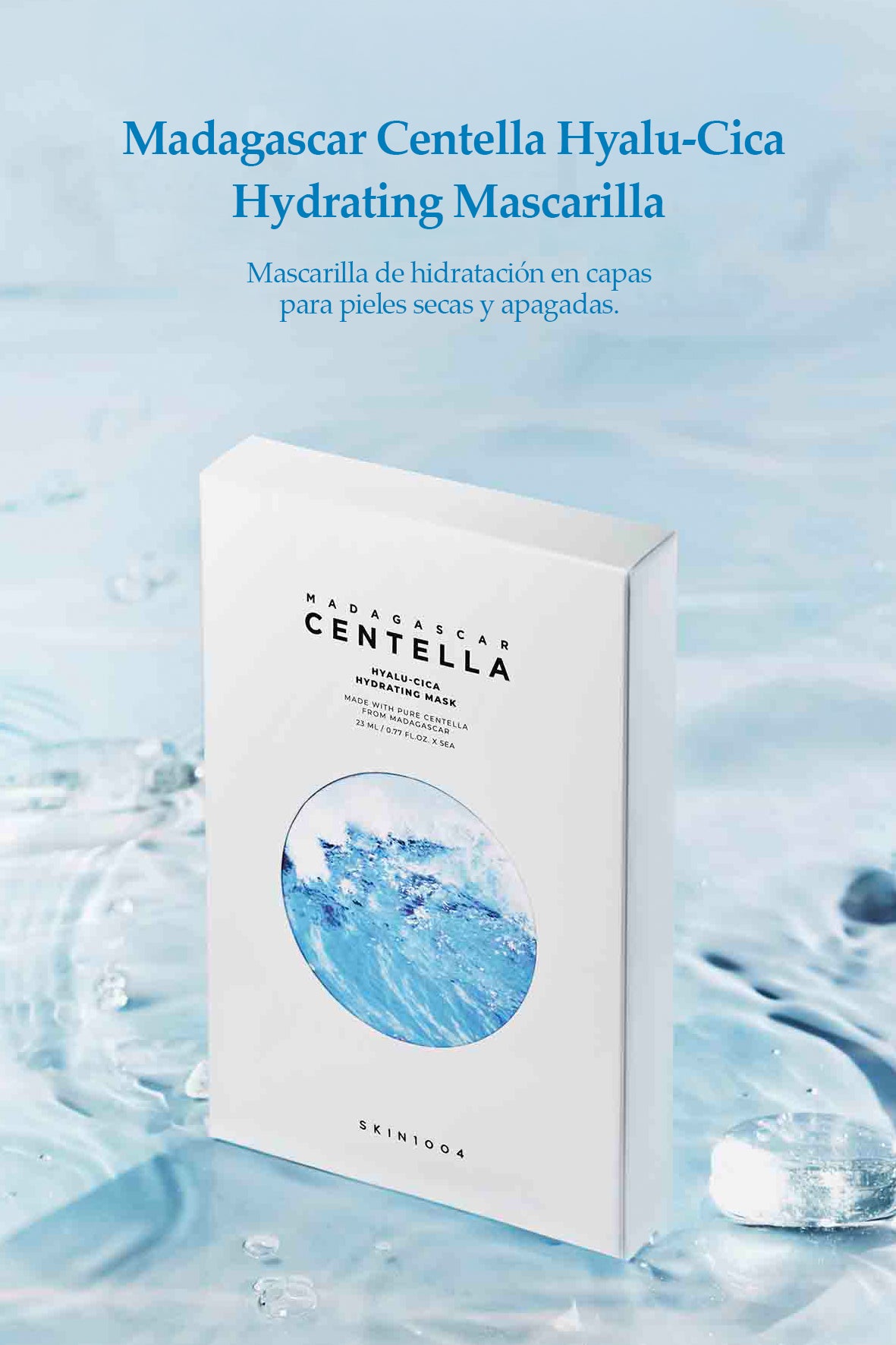[SKIN1004] Madagascar Centella Hyalu-Cica Mascarilla Hidratante 23ml