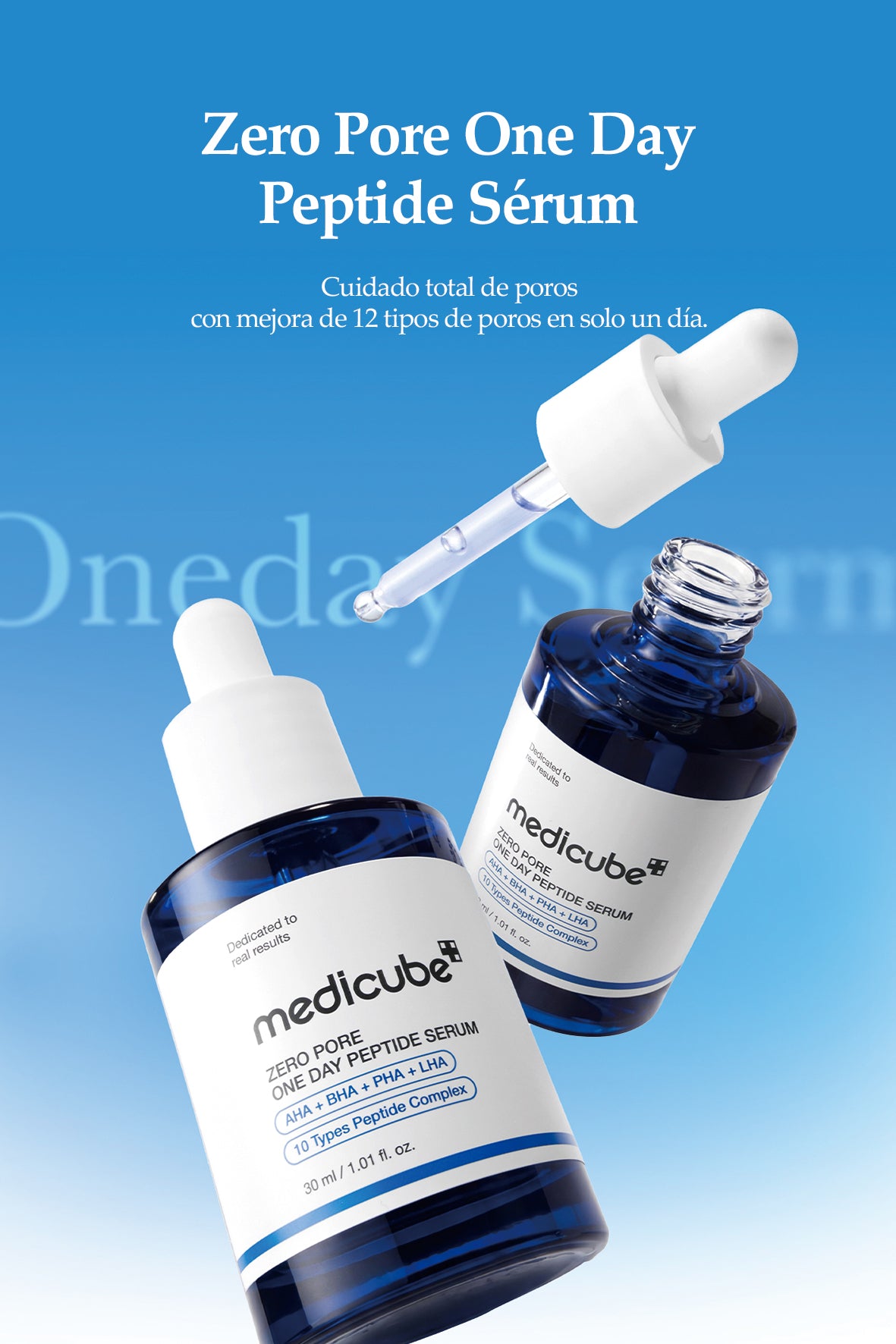 [Medicube] Zero Poros One Day Peptide Sérum 30ml