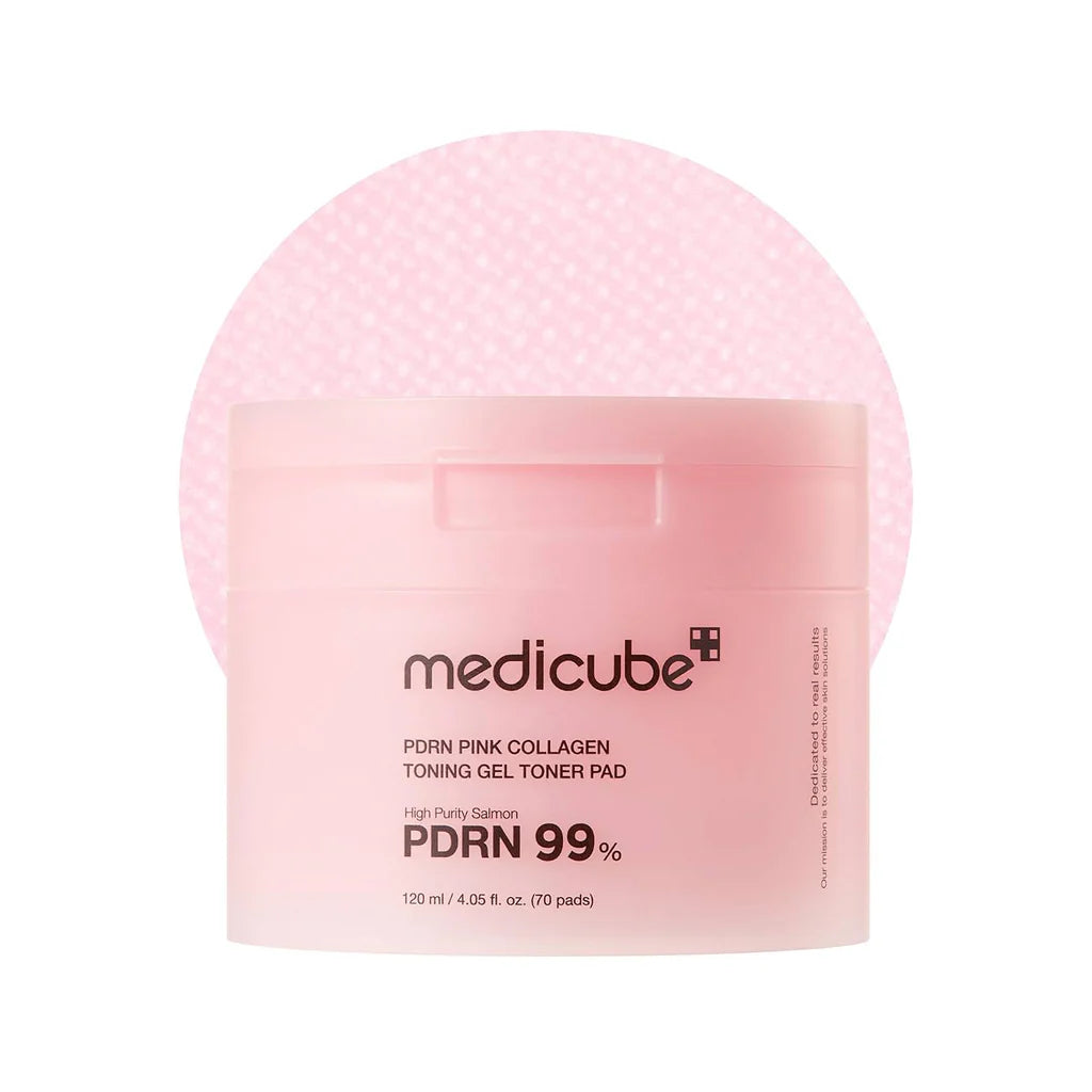 [Medicube] PDRN Pink Collagen Toning Gel Almohadilla 120ml